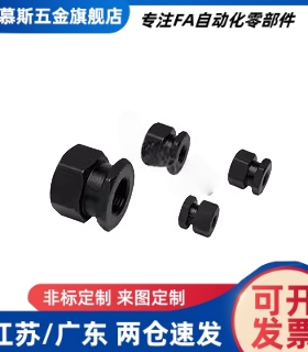 浮动接头FJR3/5/6/8/10/12/14/16-0.8/1.25气缸外六角内螺纹接头