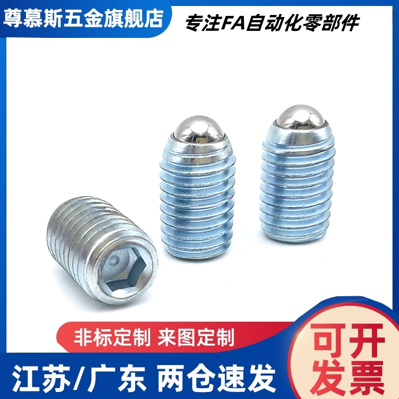 超重载型球头柱塞ZAC14-M3 4 5 6 8 10 12 16 20/BPW3 4 5 6 8 10