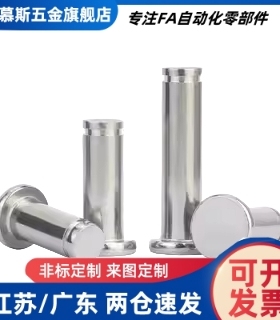 带肩扣环固定型铰炼销SHCCG SHCDG3 4 5 6 8 10 12平头带槽销轴