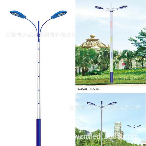路灯杆灯柱高杆灯乡村城市街道灯广场灯杆投光灯杆厂深圳包安装