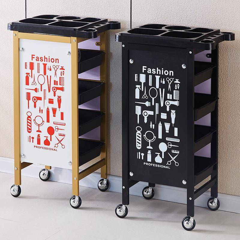 理发店工具柜发廊专用工具车美发店置物架工具台剪发推车小柜子