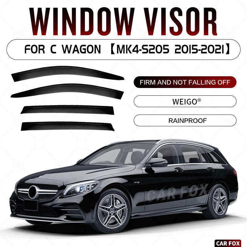 适用奔驰C级旅行车晴雨挡雨板BenzC-ClassWagonWindowvisor