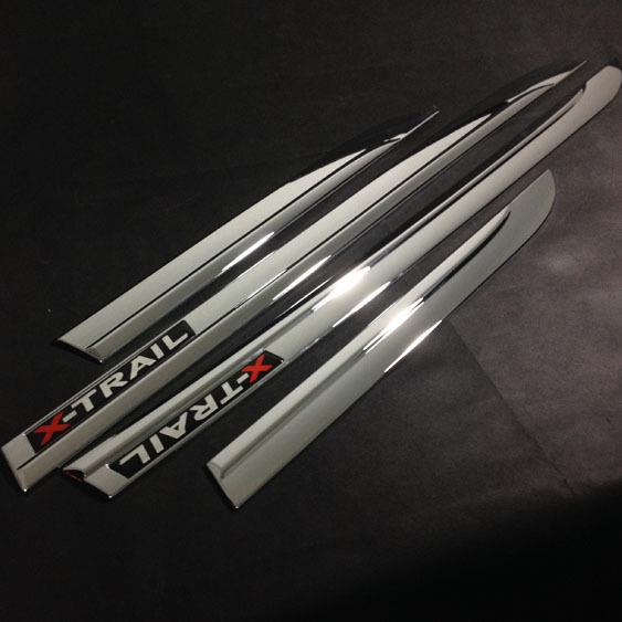 创缤2014-18奇骏车身饰条ABS电镀门边条X-trailRogueT32