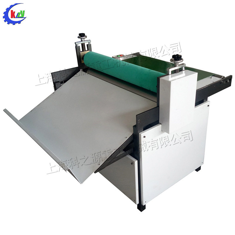 台式滚筒式压平机皮革瓦楞包装纸整平机书壳封面纸张整平压紧机