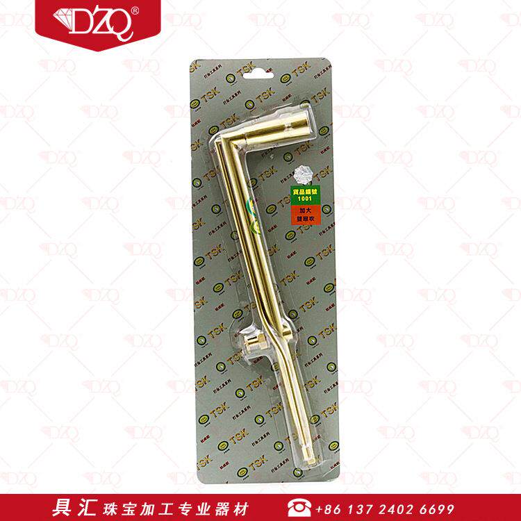 TSK加大双喉吹双管火枪焊枪焊炬割炬点火枪熔金火枪打金工具器材