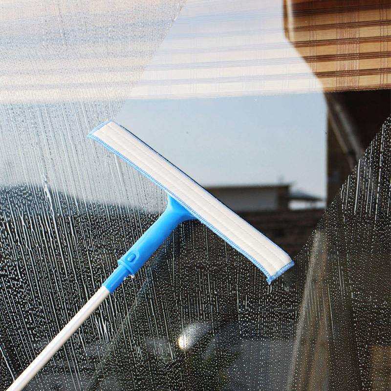 直销双面擦玻璃神器,家用伸缩杆搽高楼窗户清洁玻璃刮子
