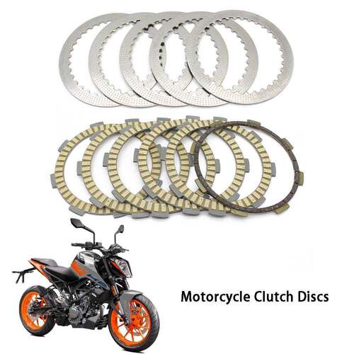 适用于KTMDUKE200RC200纸基离合器木片钢片摩擦片铁片/套