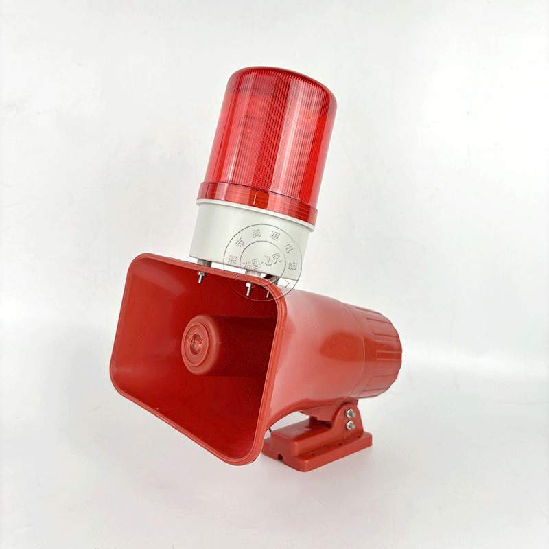 220V声光报警器LED旋转灯TLAS-80R天车行车工业报警喇叭TLAS-80LR