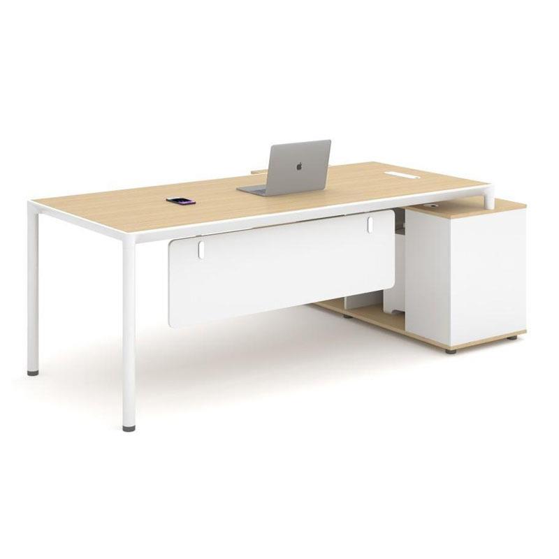 主管办公桌椅组合经理桌铝合金脚设计师款大班台总裁老板简约现代