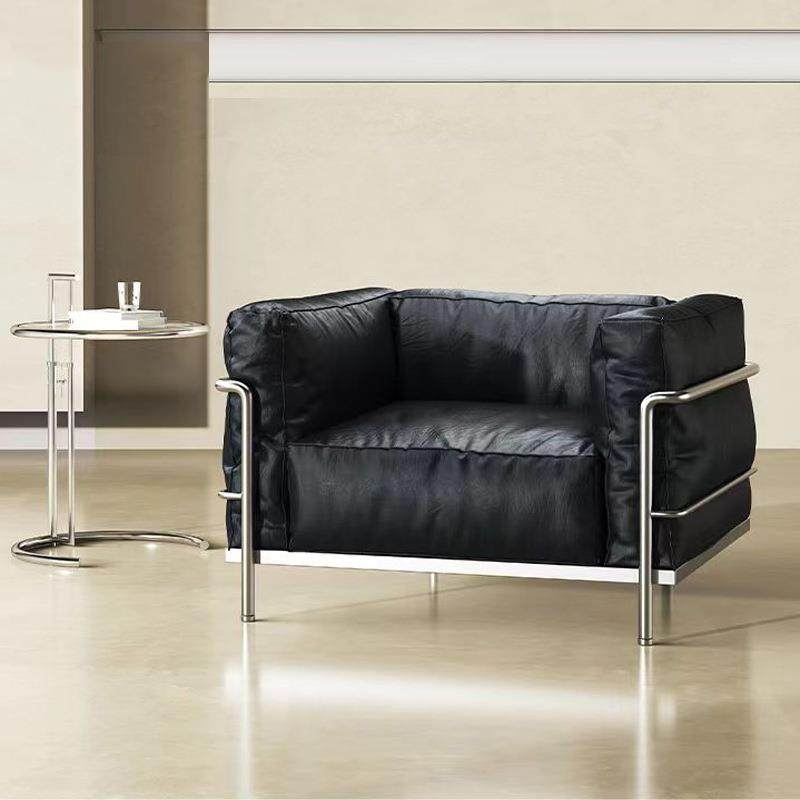 轻奢沙发LC3沙发极简复古沙发办公沙发真皮沙发沙发三人沙发