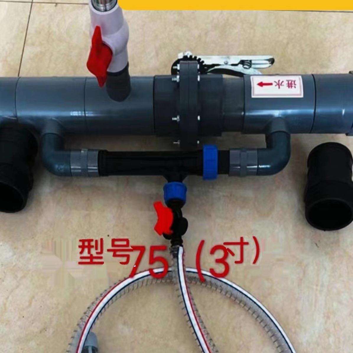 新文丘里施肥器吸肥器冲肥器施肥神器农用追肥水肥一体化滴灌设备