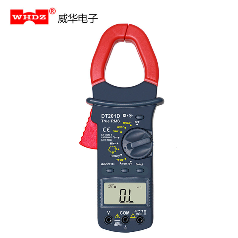 DT201D大电流1000A钳表,钳形电流表,交直流电流钳表,威华电子