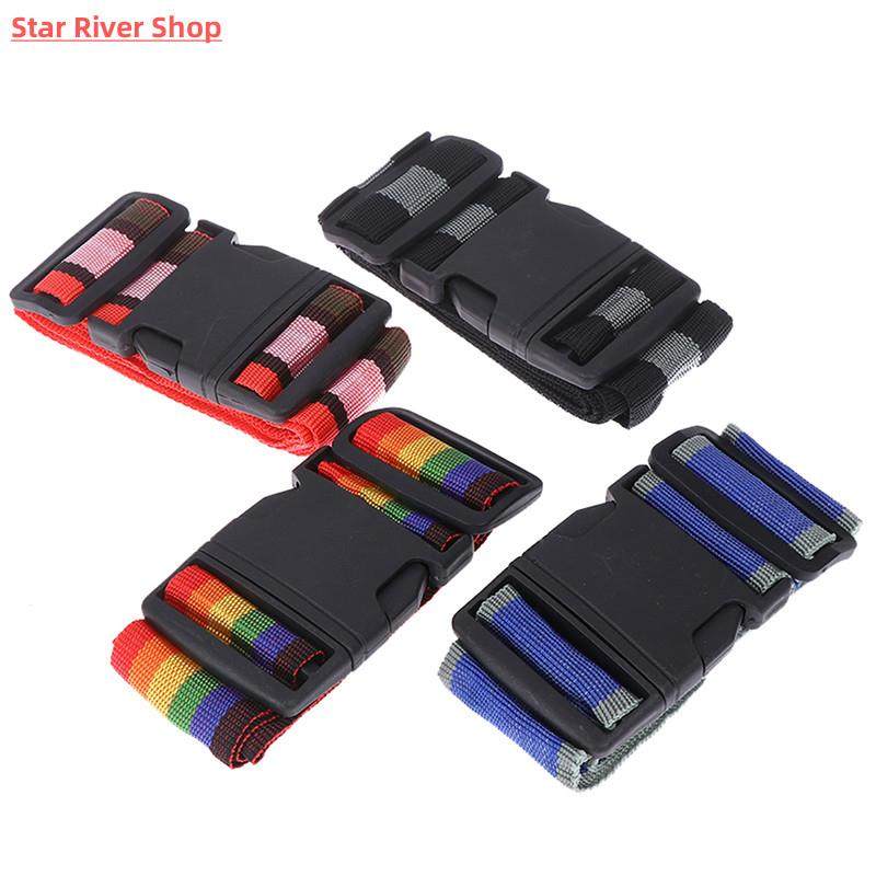 1pc Adjustable Luggage Strap Cross Belt Packing Travel Suit