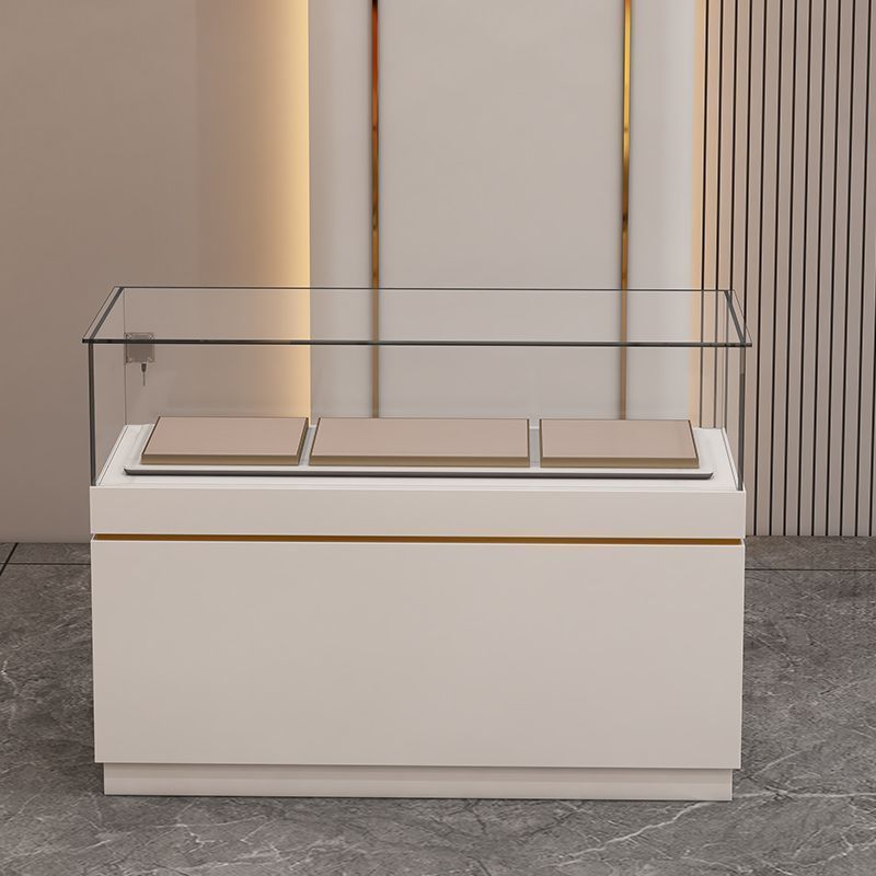 珠宝首饰展柜博物馆饰品展示柜眼睛玻璃柜台商场样品展览陈列柜