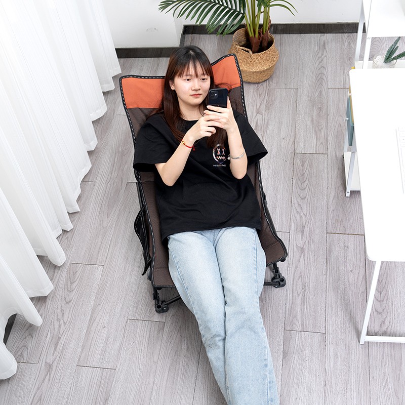 户外折叠便携式钓鱼椅/沙滩露营椅/导演椅/办公室午休躺椅