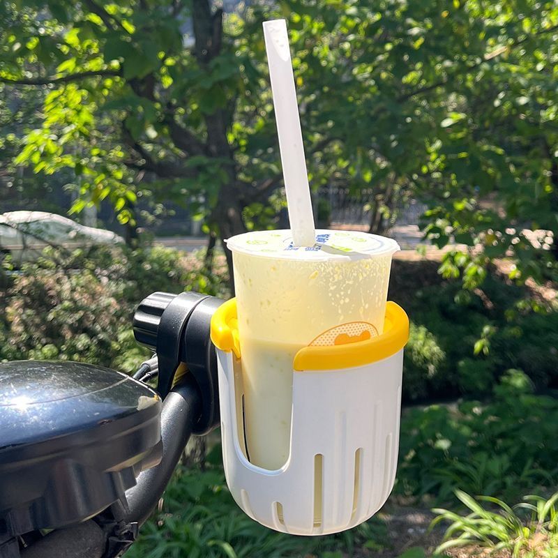 小q水杯架电动车9号装饰品自行车万能型奶茶手机置物神器