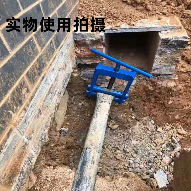 止气夹止水夹自来水截止断水燃气pe管夹管器断气夹管道免关阀门