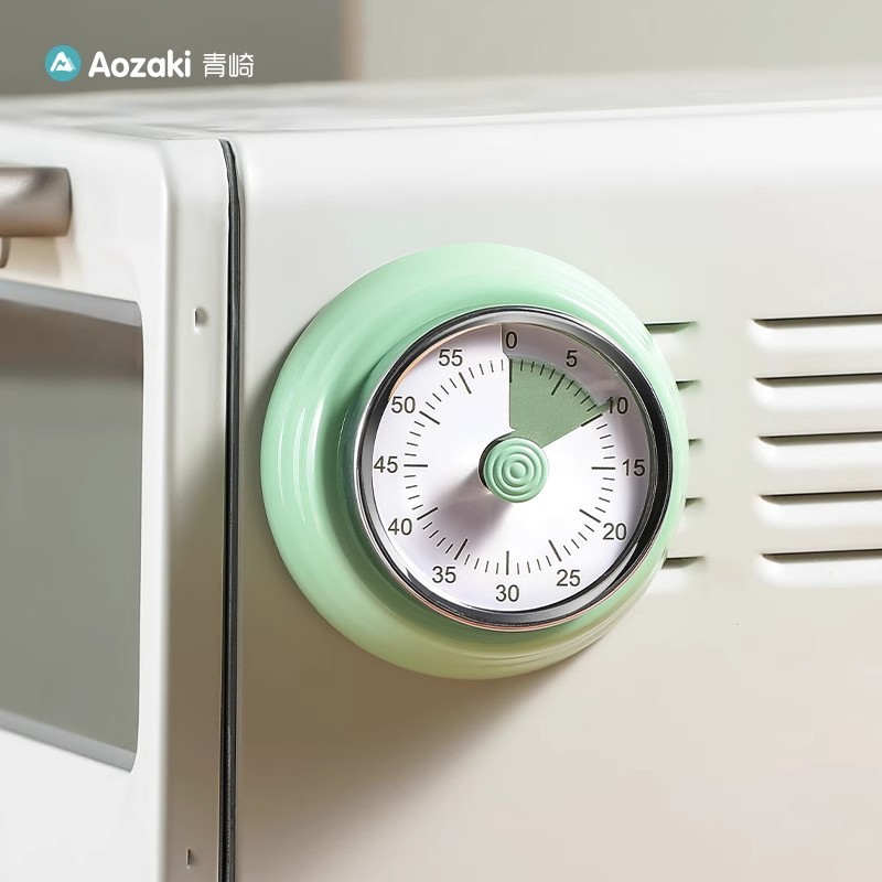 机械计时器可视化学习专用烘培闹钟提醒器机械式贴冰箱磁吸学生