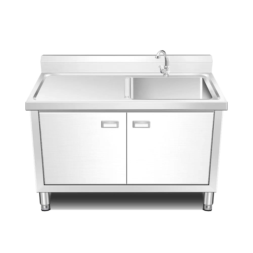304不锈钢商用洗手水池加厚洗菜水槽厨房柜式家用一体洗碗池橱柜,家装主材,水槽套餐,淘宝优惠券,粉丝福利购,淘宝优惠卷