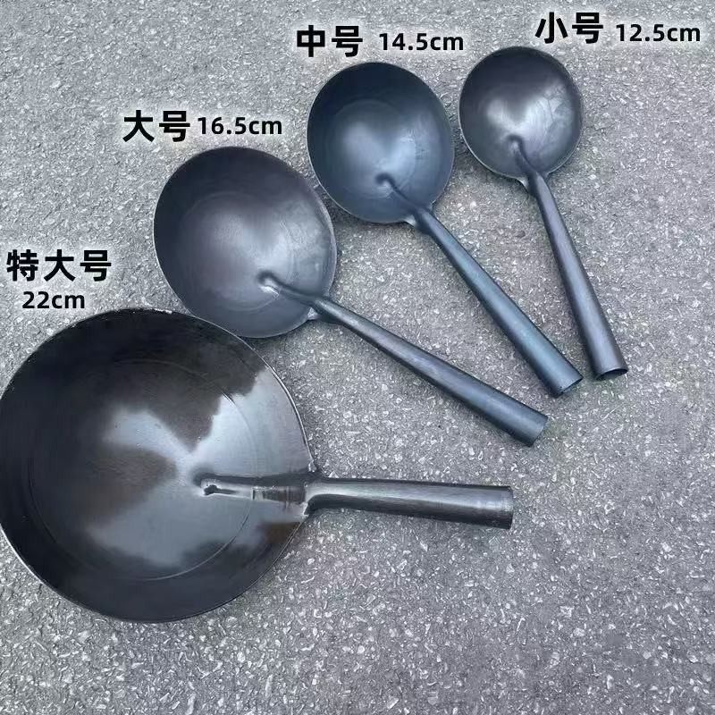 瓦工灰勺黑铁勺工地建筑加厚泥浆勺总长33cm一体成型黑色大号勺子,厨房/烹饪用具,水舀/水瓢,淘宝优惠券,粉丝福利购,淘宝优惠卷
