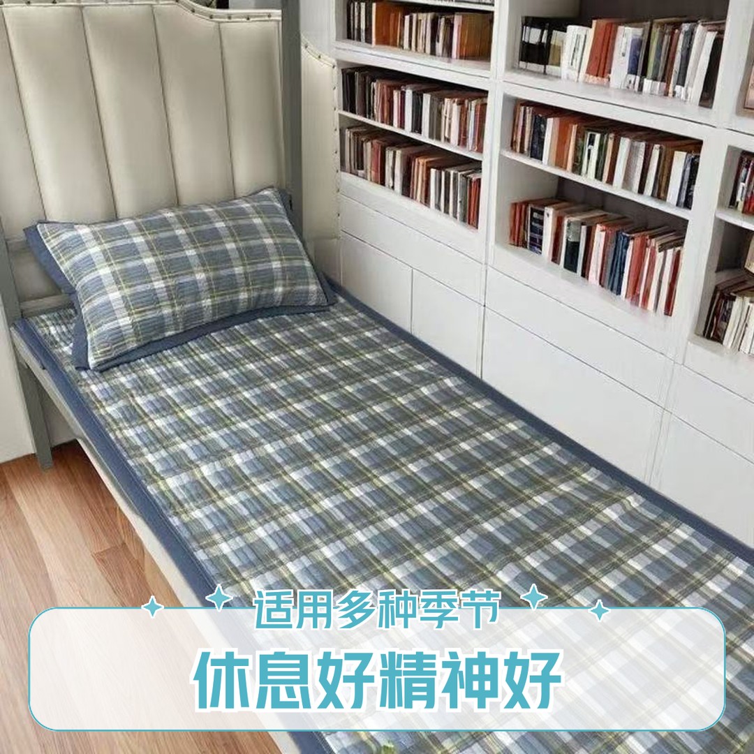 【学生宿舍】90*200学生床盖 单人上下铺褥子 沙发飘窗通用垫
