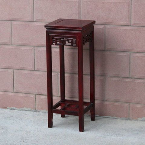 实木花架仿古客厅阳台多层落地仿红木花架四方架子盆景架置物架