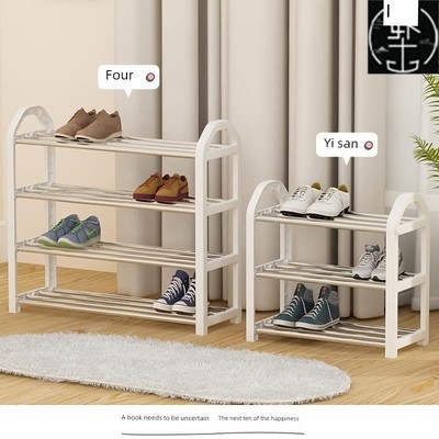 stainless steel shoe rack multi-layer simple shoes shelf s