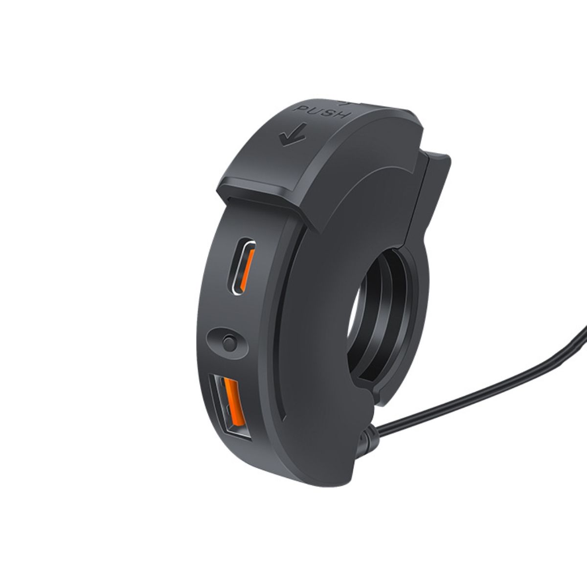 电动车加装usb充电口龙头款车载充电器摩托车载USB快充防水TYPE-C