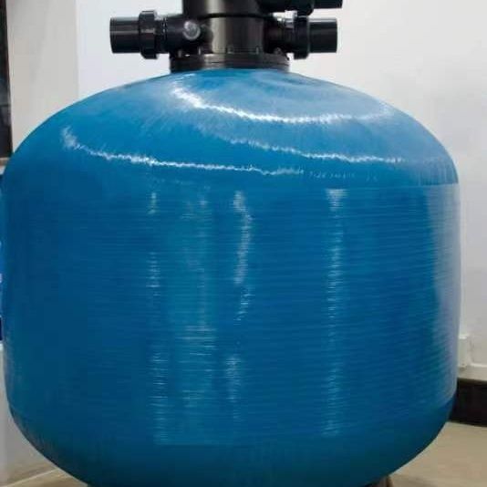 顶式沙缸过滤器泳池设备鱼池水疗浴池温泉石英砂过滤器水处理含头