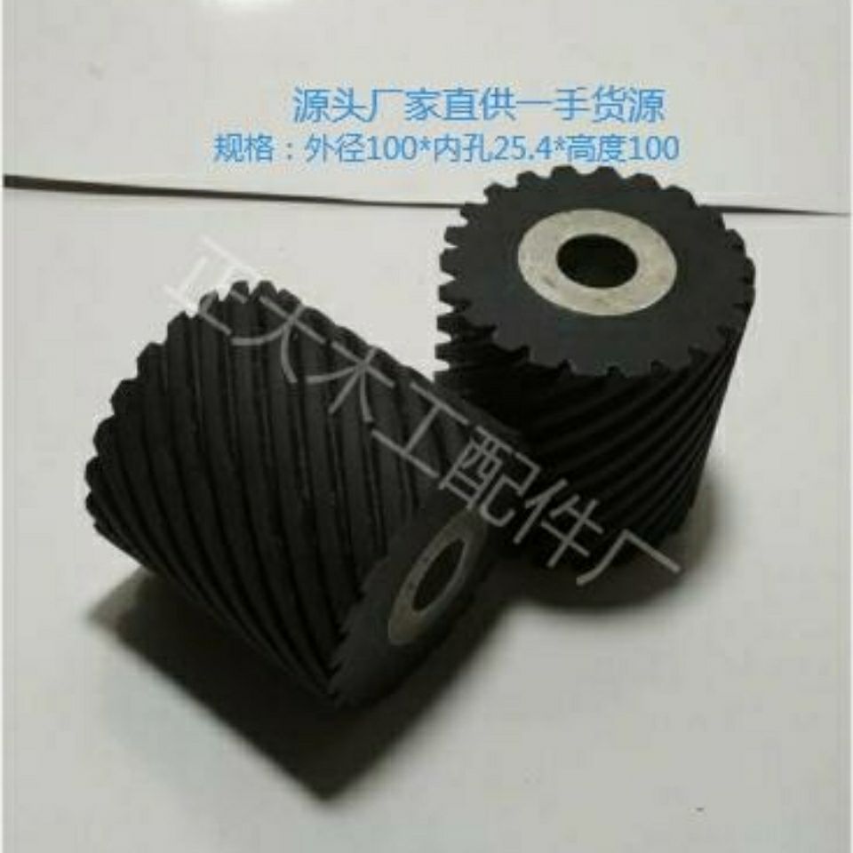 砂光机胶轮窜动滚轮砂带机主动轮橡胶轮压轮木工机械配件轮硅胶轮