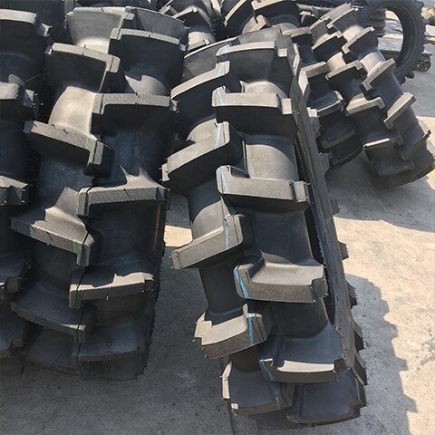 拖拉机水田高花轮胎600/650/750/8.3 9.5 -12 16 24 耐磨防滑超厚