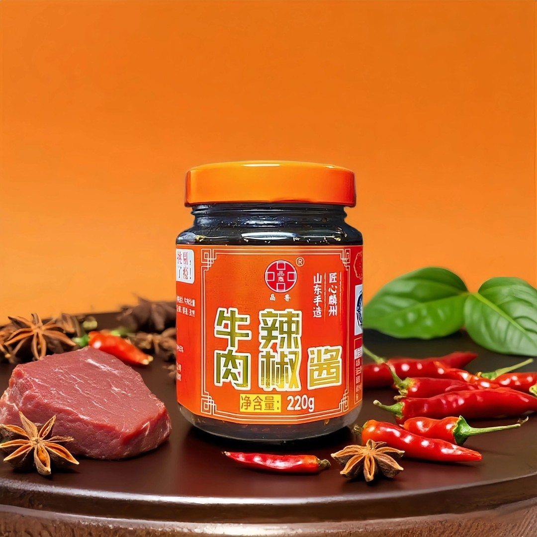 菏泽非遗工坊牛肉辣椒酱酱香浓郁下饭菜拌饭即食秘制酱配料表干净