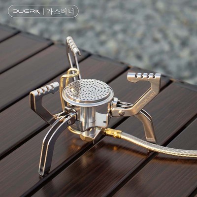 BUERK/布比克户外野营折叠大功率炉具分体式便携口袋炉