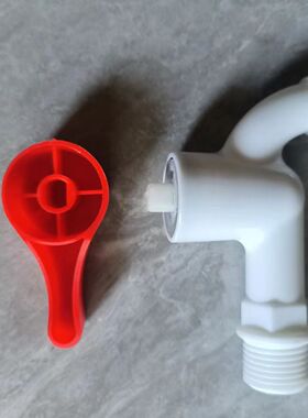 水龙头嘴帽4分通用冷热水普通开关 白色专用盖子帽式