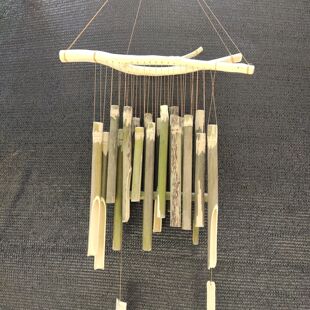 竹风铃竹子风铃庭院森林系房间装饰户外风中式毕业小礼物生日礼物