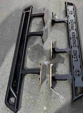 适用03-09年丰田Prado霸道LC120脚踏板三管普拉多3400大梁踏板