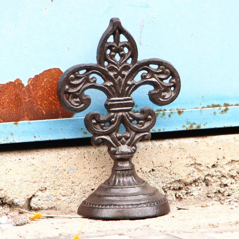 复古个性铸铁艺田园装饰门楔子创意徽标门挡器防撞门阻防风顶门塞