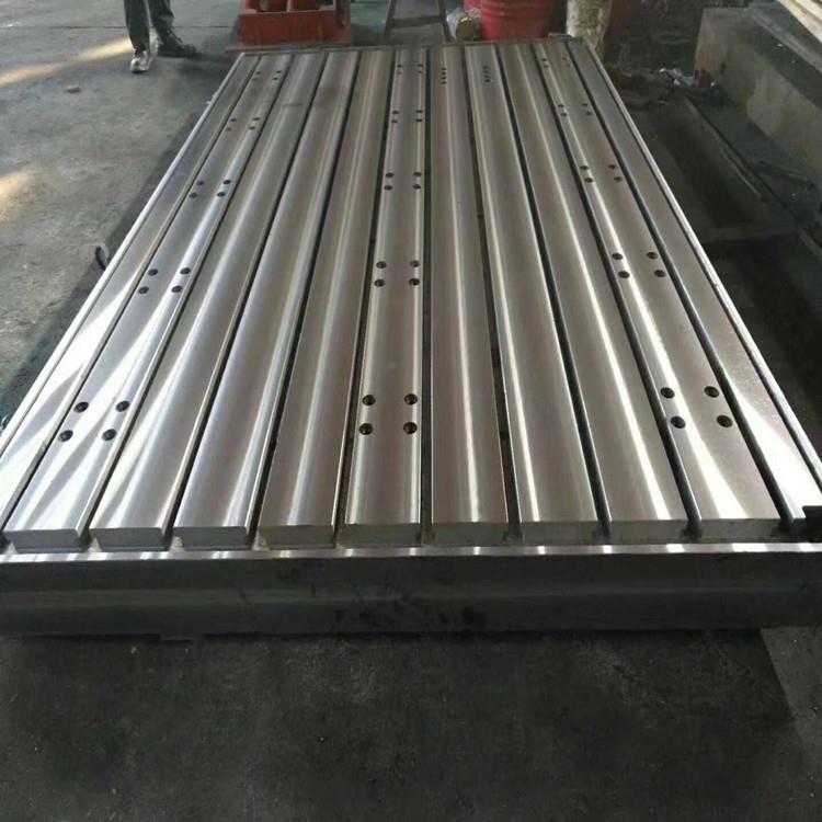 T型槽平台重型焊接划线平板电机试验测量装配钣金工作台铸铁平台