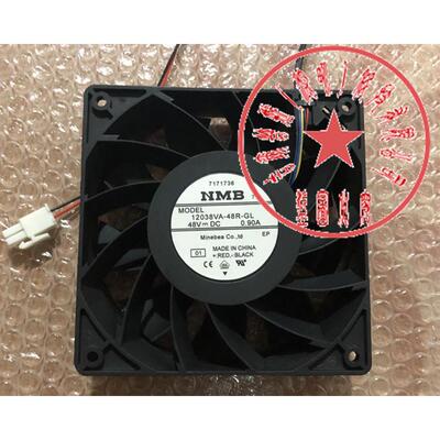 原装美培亚NMB12038VA-48R-GU/GL48V0.48A12厘米防水风扇