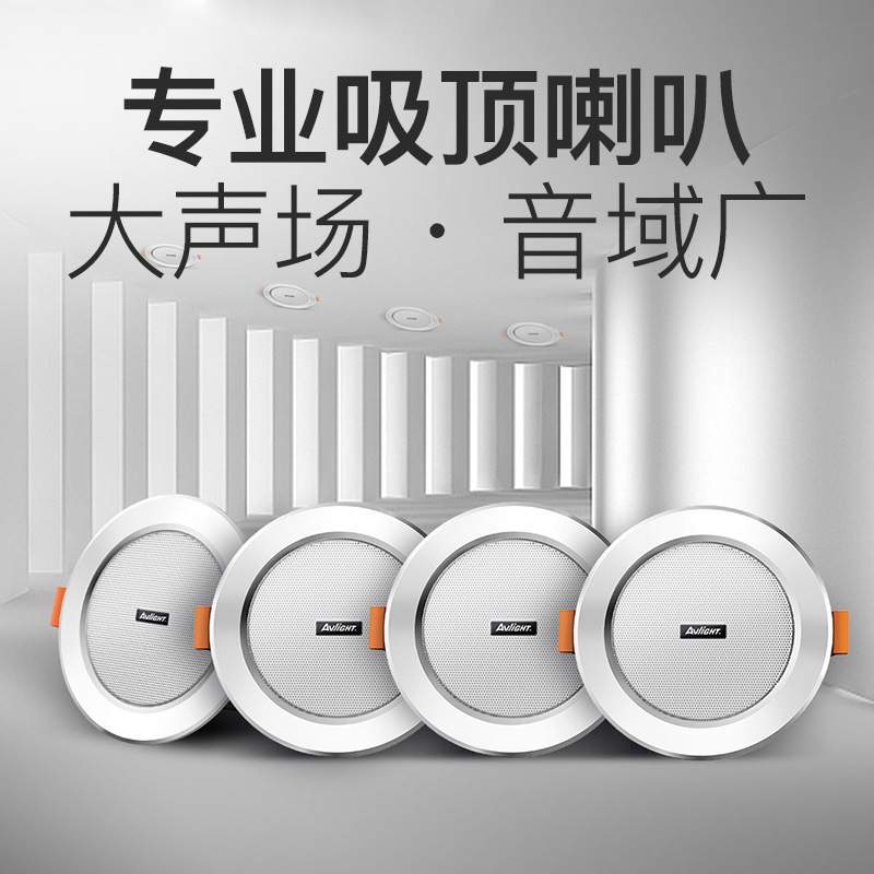 爱浪 CK-205 吸顶式4.1家庭影院KTV音响套装电视音响HIFI级音效