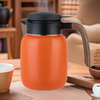 天牛316焖茶壶不锈钢家用老白茶闷泡壶显温保温水壶大容量厂