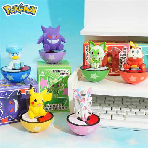 正版排排坐摆件系列潮玩手办公仔娃娃礼物家居办公桌面摆件