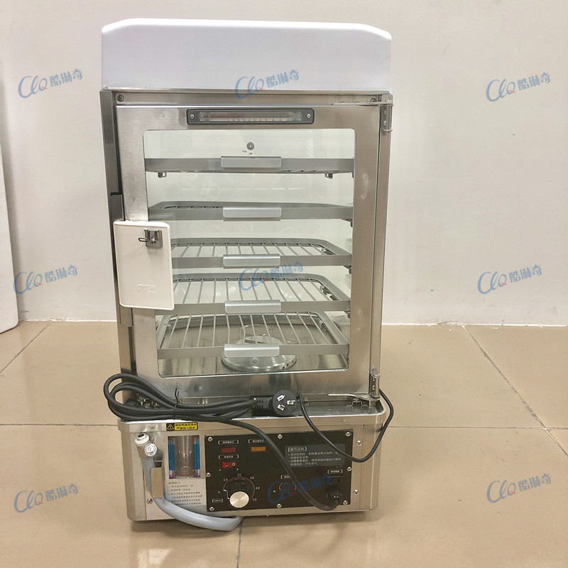 z早餐茶市秋季促销U型蒸包柜 地铁高铁7-11便利店馒头弧形蒸包机