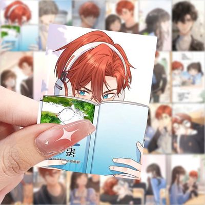 128张我就想蹭你的气运贴纸漫画周边diy贴纸装饰手账行李箱贴画