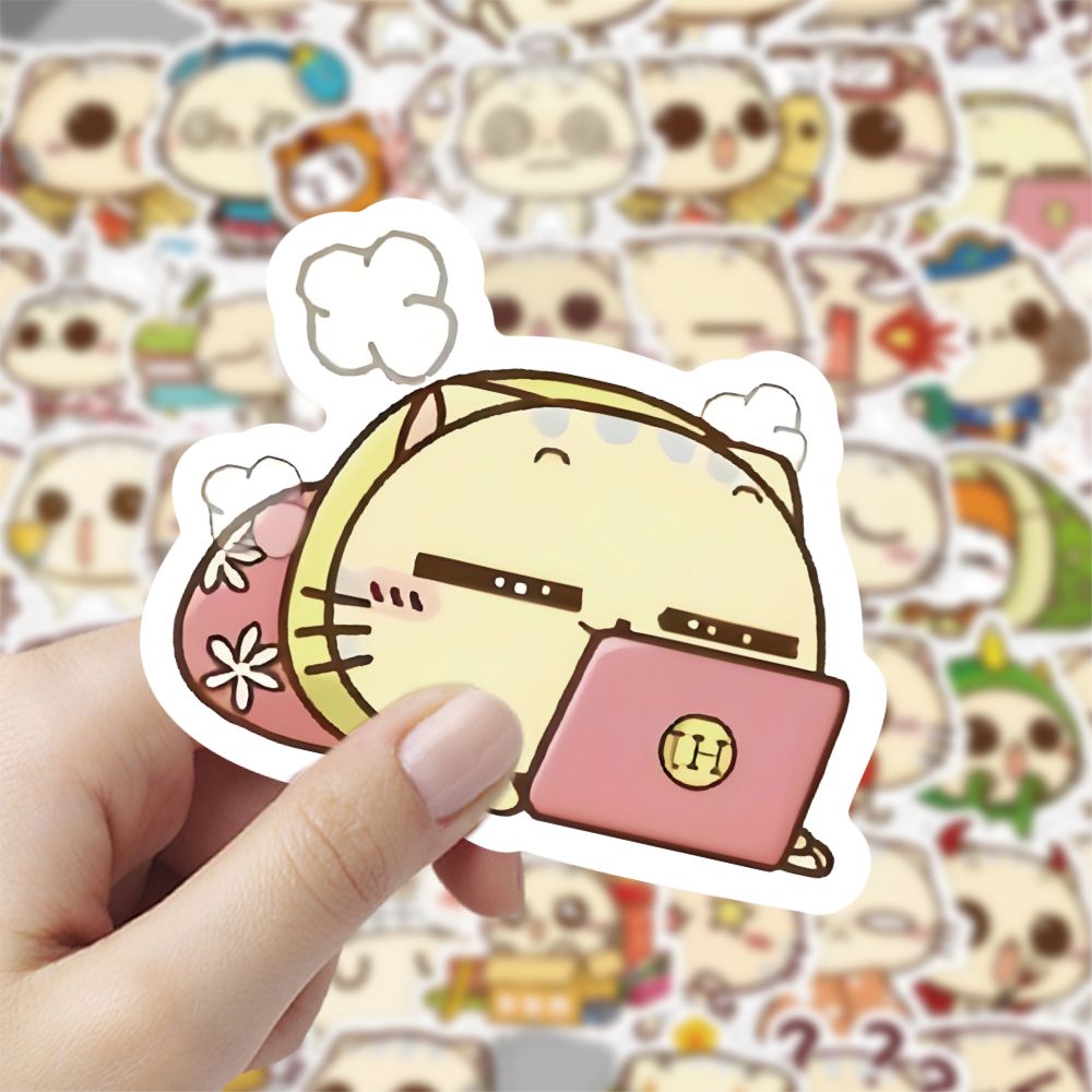 卡通可爱角落涂鸦贴纸防水