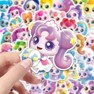 180张奇妙萌可贴纸勇气萌可热情萌可Q版可爱周边装饰手账素材防水