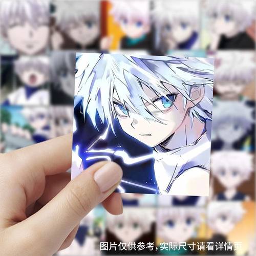 177张奇犽贴纸全职猎人周边二次元可爱手账高颜值动漫DIY手机贴画
