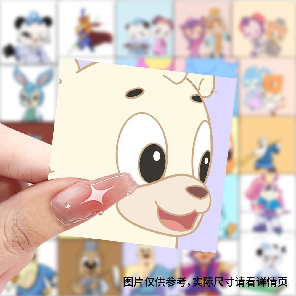 虹猫蓝兔七侠传头像贴纸卡通武侠风动漫周边贴画diy笔记本装饰贴
