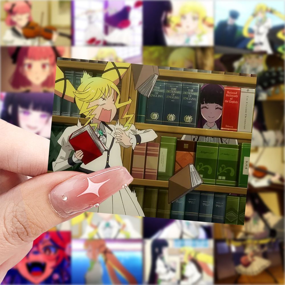 摇滚乃是淑女的爱好动漫贴纸二次元周边贴画手账手机桌面装饰防水