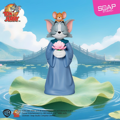 汤姆猫和杰瑞鼠心如止水手办